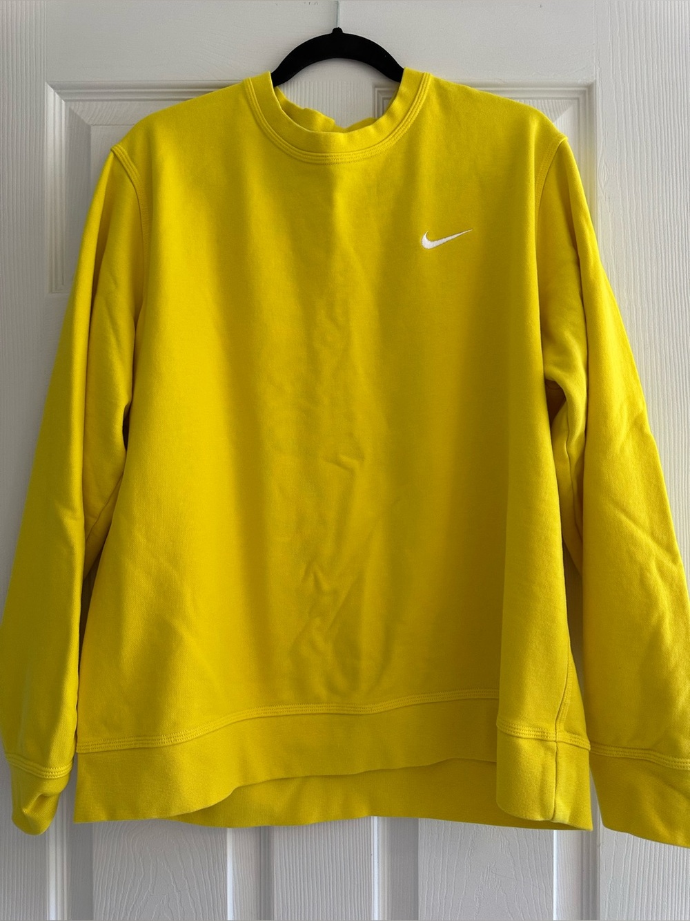 Nike Bright Yellow Crewneck Sweatshirt